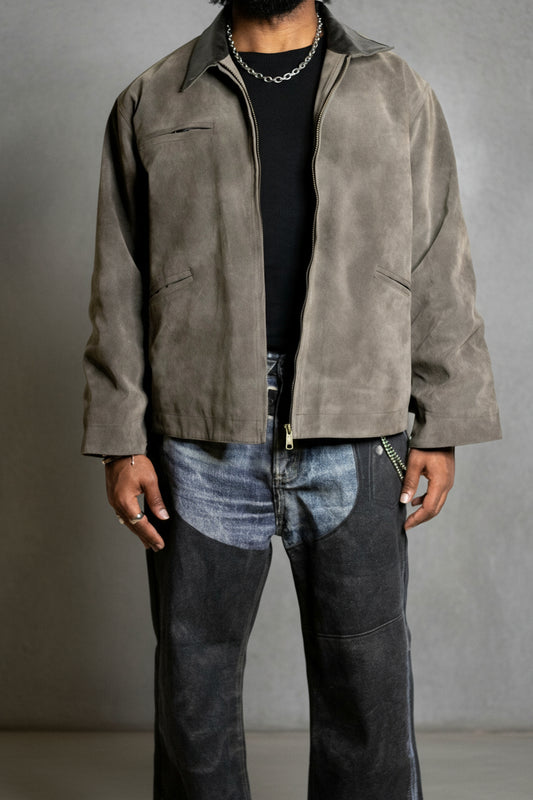 Winter Suede Padded Jacket