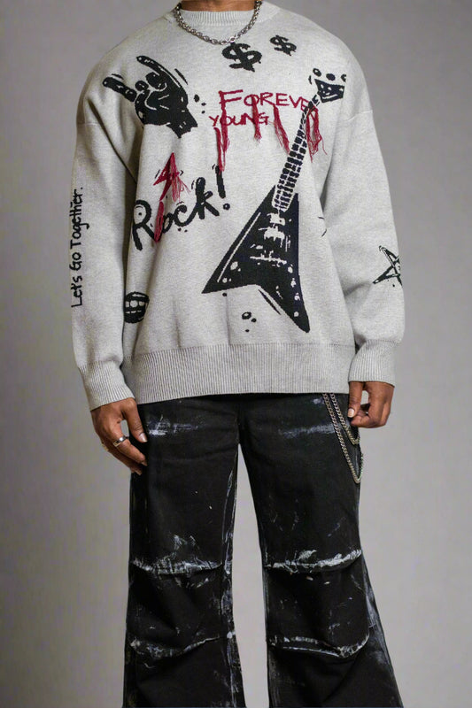 Forever Young Pullover Sweater