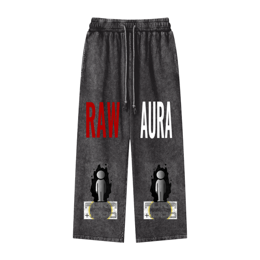 Raw Aura +1000 Acid Wash Pants